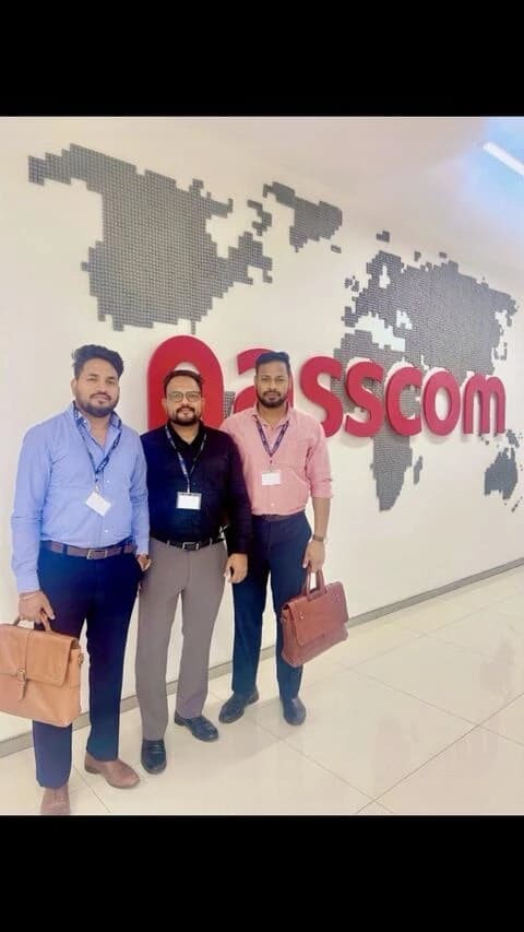 PrimisPro team visiting a NASSCOM location
